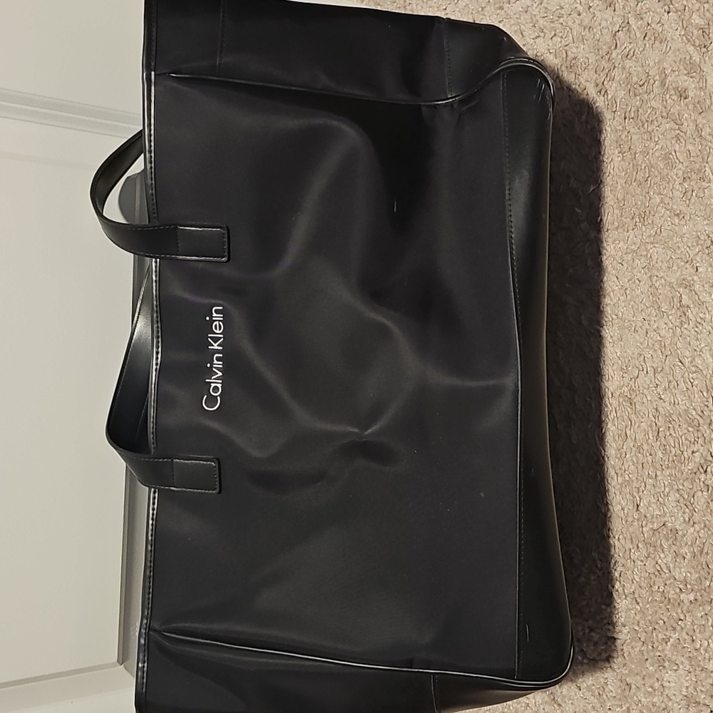 Calvin Klein Large Black Tote Bag